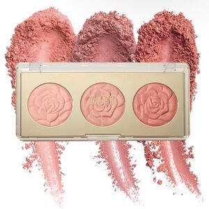 Milani Rose Powder Blush Trio Palette - 02 Floral Fantasy